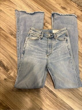 rag & bone Casey high rise flare Light Blue  Jeans 25